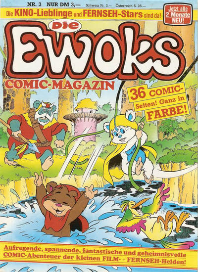 Cover for Die Ewoks (Condor, 1988 series) #3