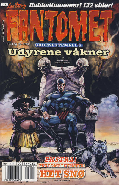 Cover for Fantomet (Hjemmet / Egmont, 1998 series) #9-10/2007