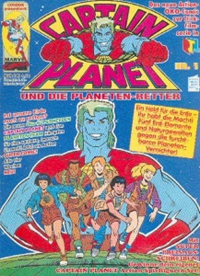 Cover for Captain Planet (Condor, 1992 series) #1