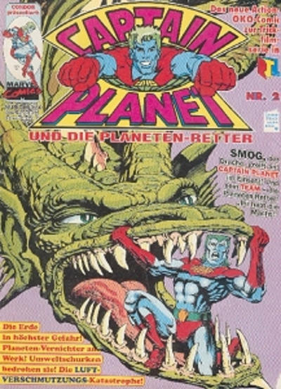 Cover for Captain Planet (Condor, 1992 series) #2