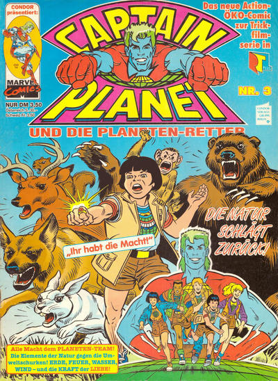 Cover for Captain Planet (Condor, 1992 series) #3