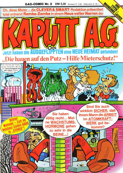 Cover for Kaputt A.G. (Condor, 1987 series) #2