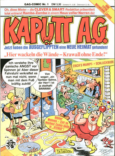 Cover for Kaputt A.G. (Condor, 1987 series) #1