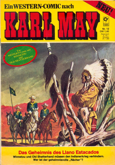Cover for Karl May (Condor, 1976 series) #12