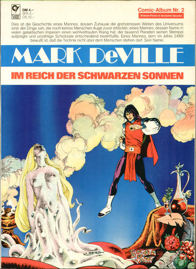 Cover for Mark DeVille (Condor, 1979 series) #2 - Im Reich der schwarzen Sonnen