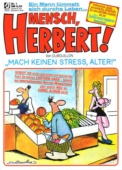 Cover for Mensch, Herbert! (Condor, 1989 series) #1