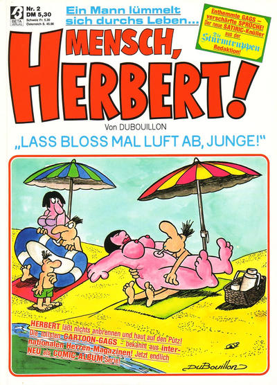 Cover for Mensch, Herbert! (Condor, 1989 series) #2