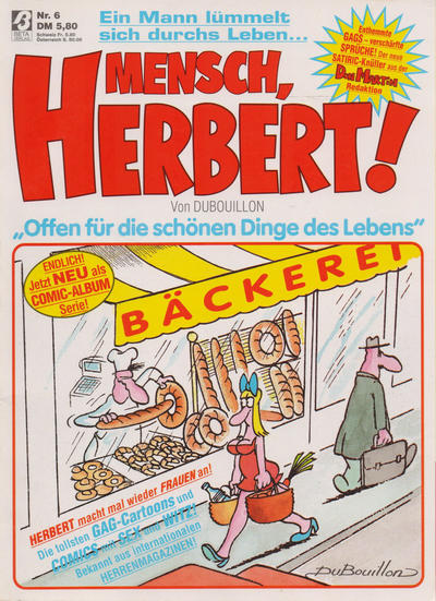 Cover for Mensch, Herbert! (Condor, 1989 series) #6