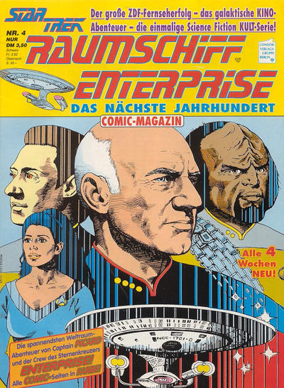 Cover for Raumschiff Enterprise - Das nächste Jahrhundert (Condor, 1992 series) #4