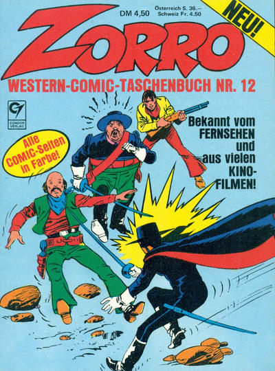Cover for Zorro (Condor, 1978 series) #12