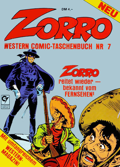Cover for Zorro (Condor, 1978 series) #7