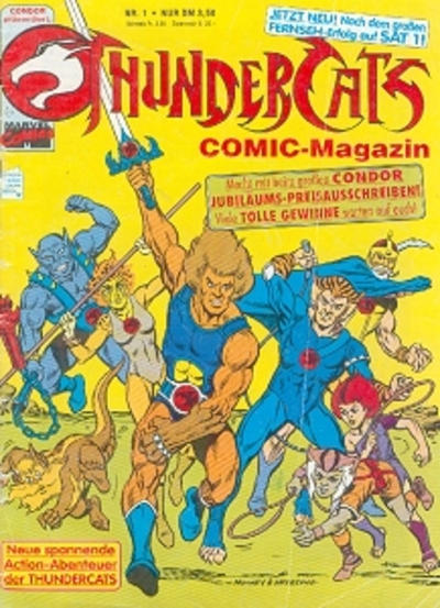 Cover for Thundercats (Condor, 1991 series) #1