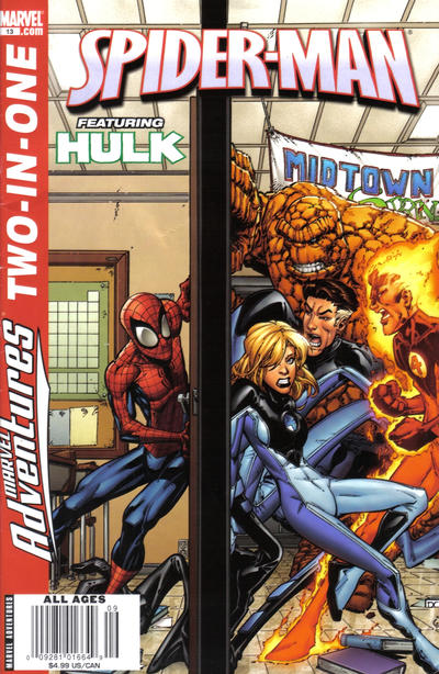 Cover for Marvel Adventures Two-In-One (Marvel, 2007 series) #13