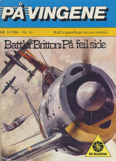 Cover for På Vingene (Serieforlaget / Se-Bladene / Stabenfeldt, 1963 series) #8/1986