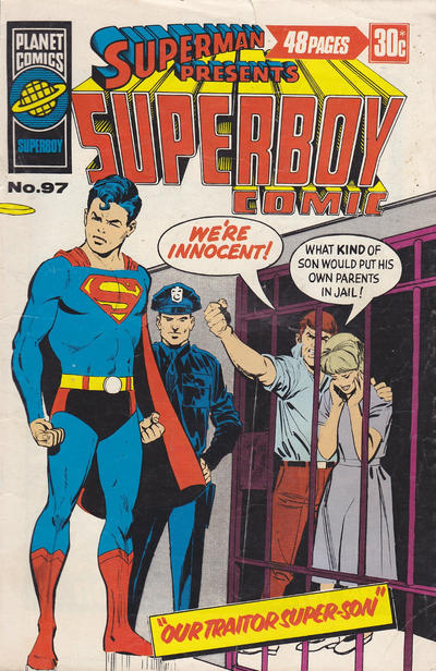 Cover for Superman Presents Superboy Comic (K. G. Murray, 1976 ? series) #97