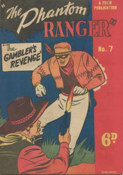Cover for The Phantom Ranger (Frew Publications, 1948 series) #7