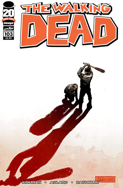 Cover for The Walking Dead (Image, 2003 series) #103 [Charlie Adlard Cover]