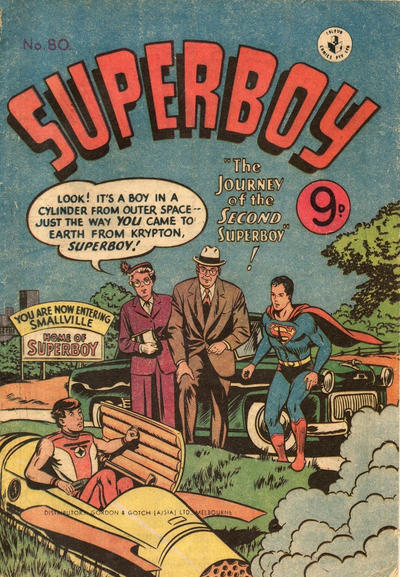 Cover for Superboy (K. G. Murray, 1949 series) #80