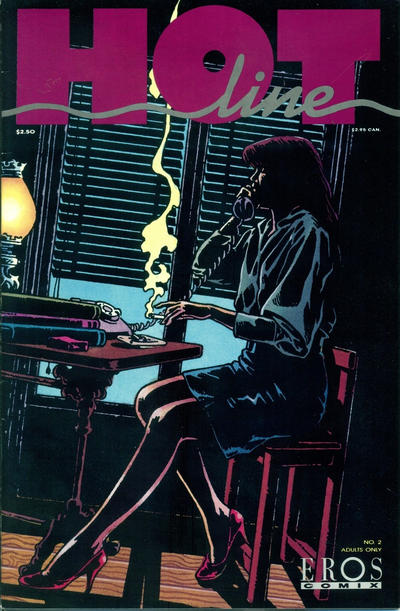Cover for Hot Line (Fantagraphics, 1992 series) #2