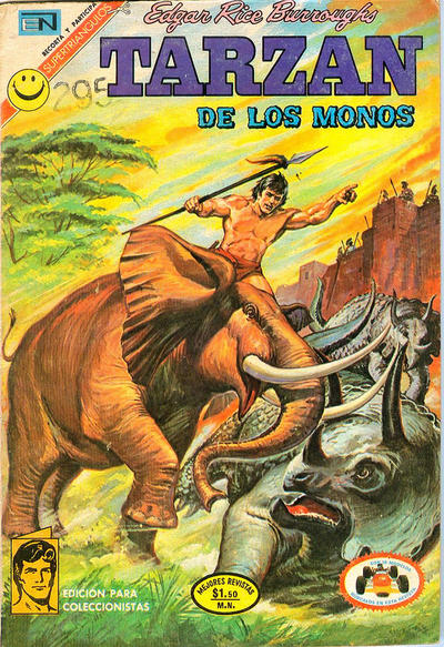 Cover for Tarzán (Editorial Novaro, 1951 series) #295