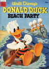 Cover for Walt Disney's Donald Duck Beach Party (Dell, 1954 series) #1 [30¢]