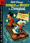 Cover for Walt Disney's Donald and Mickey in Disneyland on Tom Sawyer's Island (Dell, 1958 series) #1 [30¢]