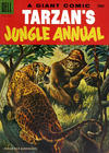 Cover for Edgar Rice Burroughs' Tarzan's Jungle Annual (Dell, 1952 series) #4 [30¢]