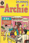 Cover for Archie (Editions Héritage, 1971 series) #81