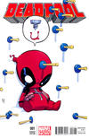 Cover Thumbnail for Deadpool (2013 series) #1 [Variant Cover by Skottie Young]