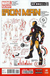 Cover for Iron Man (Marvel, 2013 series) #1 ["Design" Variant Cover by Carlo Pagulayan]