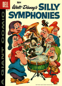 Cover Thumbnail for Walt Disney's Silly Symphonies (Dell, 1952 series) #8 [25¢]