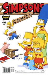 Cover Thumbnail for Simpsons Comics (Bongo, 1993 series) #196