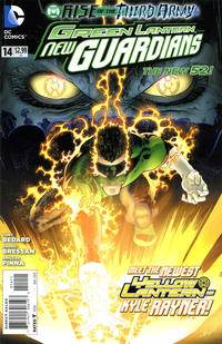 Cover Thumbnail for Green Lantern: New Guardians (DC, 2011 series) #14 [Direct Sales]