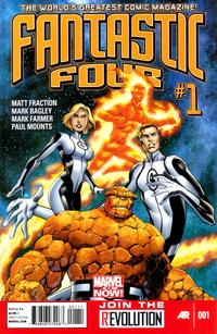 Cover for Fantastic Four (Marvel, 2013 series) #1