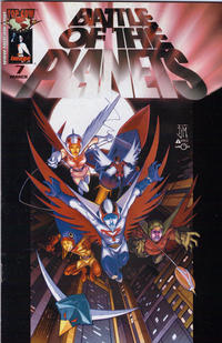 Cover Thumbnail for Battle of the Planets (Image, 2002 series) #7 [Team cover]