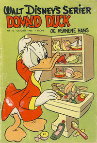 Cover Thumbnail for Walt Disney's serier (Hjemmet / Egmont, 1950 series) #10/1956