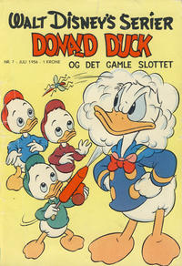 Cover Thumbnail for Walt Disney's serier (Hjemmet / Egmont, 1950 series) #7/1956