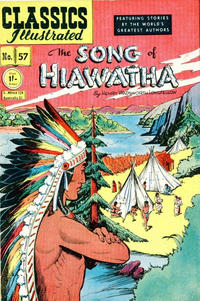 Cover Thumbnail for Classics Illustrated (Thorpe & Porter, 1951 series) #57 - The Song of Hiawatha [HRN #15]