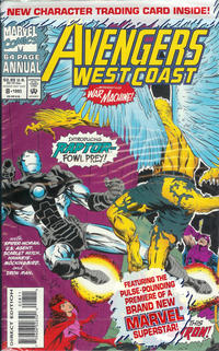 Cover Thumbnail for Avengers West Coast Annual (Marvel, 1990 series) #8 [Direct]