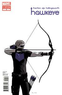 Cover Thumbnail for Hawkeye (Marvel, 2012 series) #2 [2nd Printing Variant - David Aja Cover]