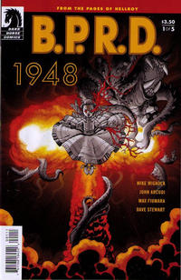 Cover Thumbnail for B.P.R.D.: 1948 (Dark Horse, 2012 series) #1 [Dave Johnson Cover]