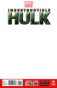 Cover Thumbnail for Indestructible Hulk (Marvel, 2013 series) #1 [Blank Variant]