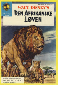 Cover Thumbnail for Walt Disney's Den afrikanske løven (Hjemmet / Egmont, 1957 series) 