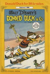 Cover Thumbnail for Donald Duck for 30 år siden (Hjemmet / Egmont, 1978 series) #1/1979