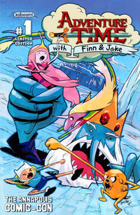 Cover Thumbnail for Adventure Time (Boom! Studios, 2012 series) #1 [Annapolis Comic Con Exclusive Cover by Sanford Greene]