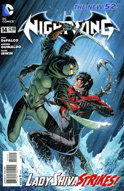 Cover for Nightwing (DC, 2011 series) #14 [Direct Sales]