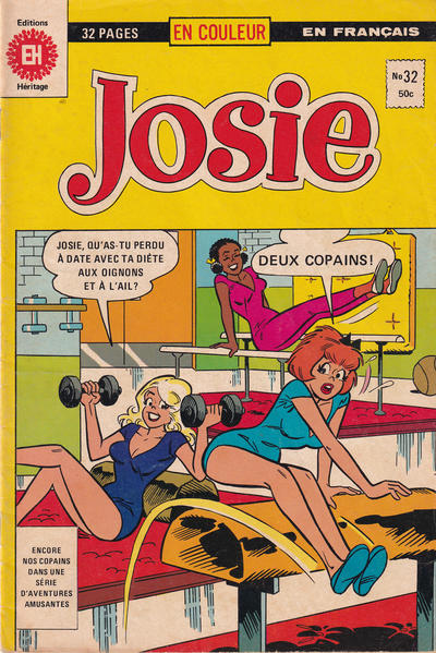 Cover for Josie (Editions Héritage, 1974 series) #32