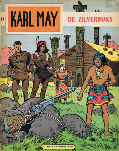Cover for Karl May (Standaard Uitgeverij, 1962 series) #14 - De zilverbuks [Herdruk 1967]