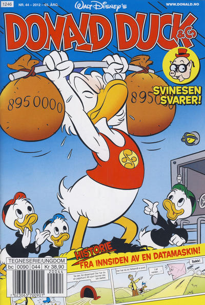 Cover for Donald Duck & Co (Hjemmet / Egmont, 1948 series) #44/2012