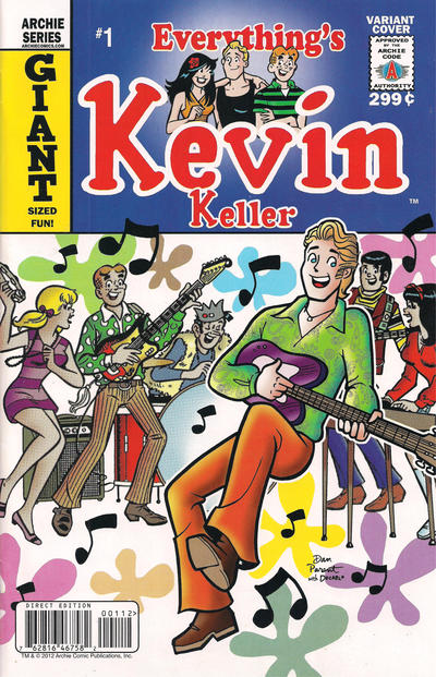 Cover for Kevin Keller (Archie, 2012 series) #1 [1960s Variant]